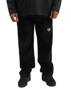 Trefoil graphic sweatpants  Black