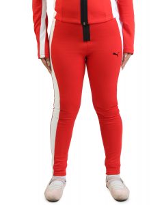 Zip Leggings  Red