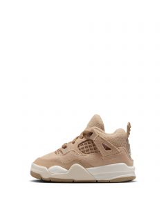 Toddler Jordan 4 Retro Cozy Girl Hemp/Lt Orewood Brown