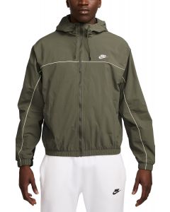  Club  Hooded Jacket Medium Olive/Sequoia/Lt Khaki/White