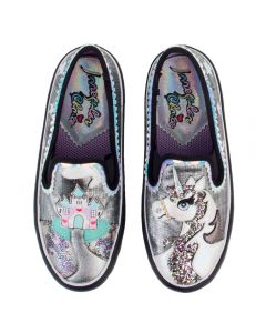 Misty Castle Slip-Ons Black