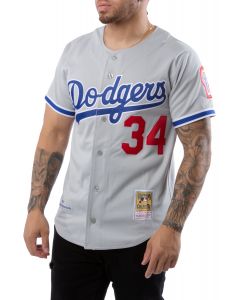 Fernando Valenzuela Los Angeles Dodgers 1981 Away Authentic Jersey