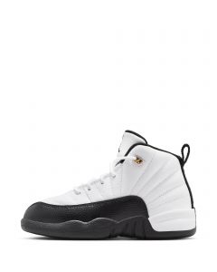 Pre-School Jordan 12 Retro Taxi White/Black-Taxi
