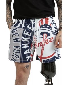 Pro Standard Men's New York Yankees Drip Logo Woven Shorts