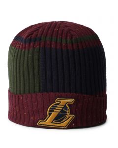 Lakers Beanie Wine