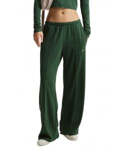 Sportswear Chill Terry Mid-Rise French Terry Open-Hem Pants Fir/Sail