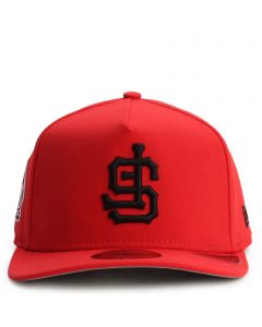 MLB San Francisco 950AF Pre-Curved Snapback  Red/Black