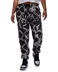 Brooklyn Fleece Printed Pants Off Noir/Black