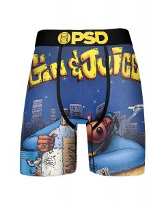 PSD Underwear Men's 100 Savage Boxer Brief Black