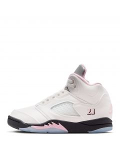 Pre-School Air Jordan 5 Retro 'Medium Soft Pink' White/Med Soft Pink-Black