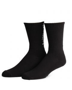 Road Stop Crew Socks Black