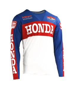 1970s Team Honda Jersey (Red, White and Blue) Red, White and Blue