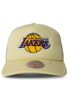 Los Angeles Lakers Trucker Hat  Cream