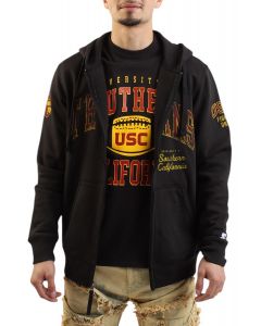 USC Zip Hood - Blk/Red/Y BLACK/RED/YELLOW