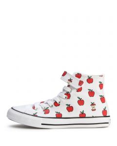 Pre-School  Chuck Taylor All Star Allover Apples Easy On White/Red/Black