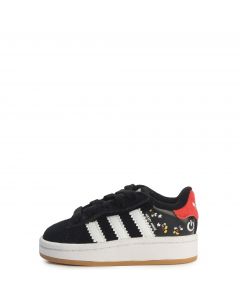 Toddler Disney Mickey Mouse Campus 00s Led Lights Comfort Closure Elastic Lace Core Black / Cloud White / Red