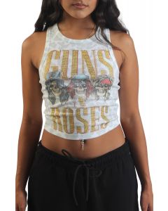 Guns N Roses Tank Top White