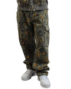 Buddha Camo Big T Cargo Pants Camo