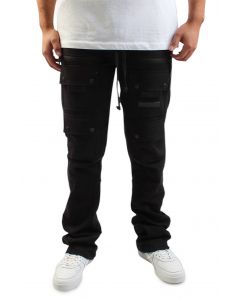 HUDSON MULTI-CARGO 385GSM FLARE JOGGER 536GRY - Shiekh