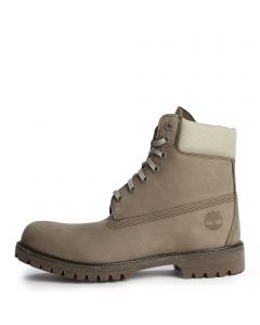 Premium 6-Inch Waterproof Boot Grey Nubuck/Light Green