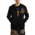 NBA Los Angeles Lakers Full Zip Hoodie  Black