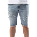 Asher Denim Shorts Light Blue Denim