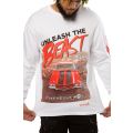 Beast Long Sleeve Tee White