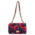 Tie Dye Shoulder Bag Fuchsia