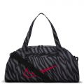 Gym Club Printed Training Duffel Bag Black/Fireberry