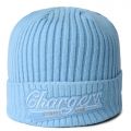 Los Angeles Chargers Script Beanie  University Blue