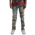 Dystopia Relaxed Denim Jeans Mechanical Blue