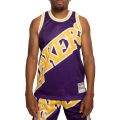 Los Angeles Lakers Big Face Jersey Purple