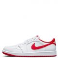 Air Jordan 1 Low OG White/University Red-White