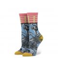 Stance Newspaper Flowers Blue