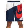 Dri-FIT Throwback Futura Basketball Shorts White/College Navy-Chile Red