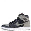 AIR JORDAN 1 RETRO HIGH PREM "CAMO PACK BLACK/BLACK-DARK STUCCO-WHITE