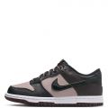 Grade-School Dunk Low SE Particle Rose/Black-Velvet Brown-White