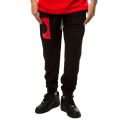 Authentic HB Pelsin Sweatpants Black-Grey Silver-Red MD Coral