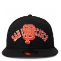MLB San Francisco Giants 59Fifty Fitted Hat BLACK/ORANGE
