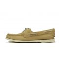 Sperry Topsider for Women: A/O Desert Gold Boat Shoe Tan