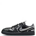 Air Jordan 1 Low Method of Make Black/Metallic Silver-White-Anthracite