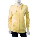 222 Banda Durby Zip Hoodie Yellow Lime/White