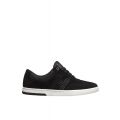 The Hufnagel 2 Sneaker in Black & Bone White Black & White