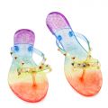 Joanie-172 Jelli Flip Flops Multi