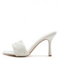 Leasa-01 High Heel Sandals White