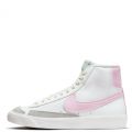 (GS) Blazer Mid '77 Summit White/Pink Foam -Coconut Milk