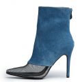 Cape Robbin Matilde-1 Demin Bootie Denim Blue