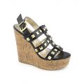 Zera-H Wedge Sandal Black