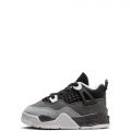 Toddler Jordan 4 Retro "White Thunder Black/White-Anthracite-Black