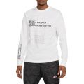 Sportswear Grid Long Sleeve Tee White/Black